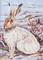 Iepurii și iepuri, schema de broderie liber (schema de descărcare de brodat) Cross Iepurii și iepuri, schema de cruciulițe liberă