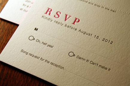 10 răspuns distractiv la invitatii de nunta (de dolari din cele de mai sus) 10 răspuns distractiv pentru invitatii de nunta