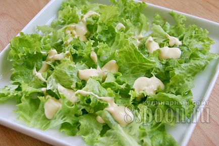 Engleză - salata cu pui și ciuperci (pui) Engleză - salata cu pui și ciuperci