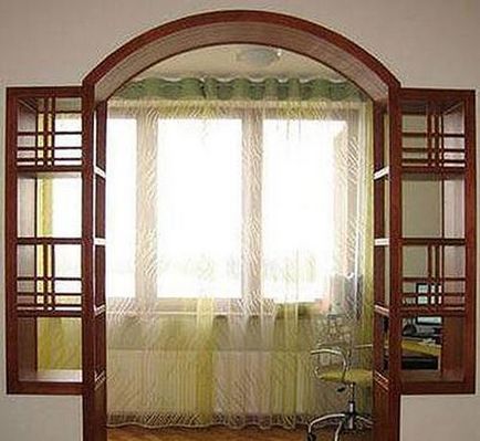 Arch pe balcon - idei ilustrate cu propriile sale mâini (mâini) Arch pe balcon - idei ilustrate cu propriile lor mâini