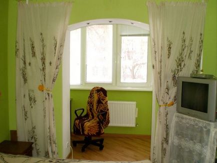 Arch pe balcon - idei ilustrate cu propriile sale mâini (foto) Arch pe balcon - idei ilustrate cu propriile lor mâini