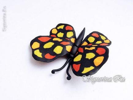 Butterfly din plastilină - Copii hack clasa de master cu fotografie (plastilina) Butterfly din plastilină - Copii hack master-class cu fotografii