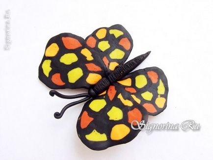 Butterfly din plastilină - Copii hack clasa de master cu o fotografie (atelier) Butterfly din plastilină - Copii hack master-class cu fotografii