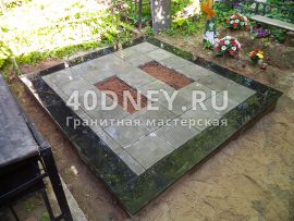 plinta din beton la mormântul de la p 15000 (15000) plinte de beton la mormântul de la 15.000 p