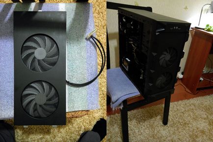 Negru și alb - unitate de sistem Modding (negru) Alb-negru - unitate de sistem modding
