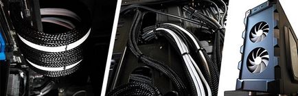 Negru și alb - unitate de sistem Modding (negru) Alb-negru - unitate de sistem modding