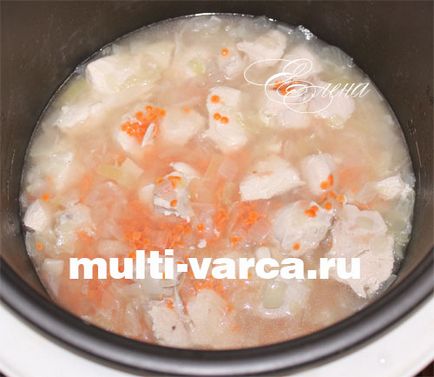 Linte cu pui în multivarka 2 (multivarka pui lintea) Linte cu pui în multivarka 2