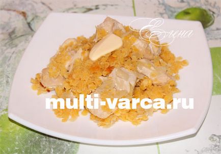 Linte cu pui în multivarka 2 (multivarka) Linte cu pui în multivarka 2