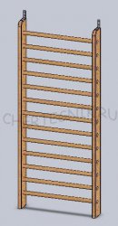 Desenele sunt spalier (desene de perete suedez) spalier Desene