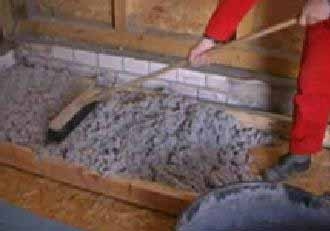 Ce trebuie să știți despre ecowool din casa cald din lemn le (sisteme de încălzire lovitură cu mâinile) Ce trebuie să știți despre ecowool din casa de lemn cald pe cont propriu