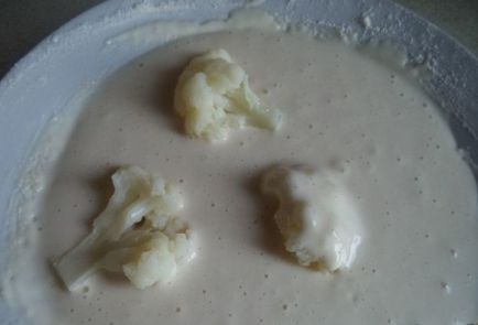 Conopida in calorii aluat, rețete de gătit (calorii) Conopidă în aluat de calorii, rețete de gătit