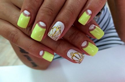 Gel pentru Design de unghii pe unghiile scurte 2017 (gel) Gel pentru Design de unghii pe unghiile scurte 2017