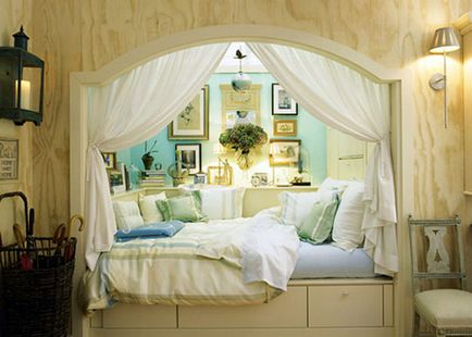 design interior Studio cu o nișă cu un pat (nisa) design interior Studio cu o nișă cu un pat