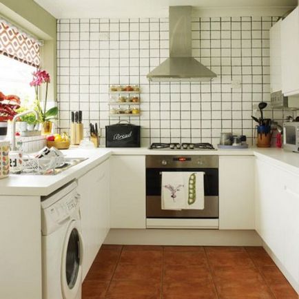 Design de bucătărie în stil retro - exemple de fotografii de interior (stil) Design de bucătărie în stil retro - exemple de fotografii de interior