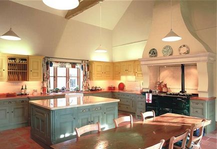 Design de bucătărie în stil retro - exemple de fotografii de interior (proiectare) Design de bucătărie în stil retro - exemple de fotografii de interior