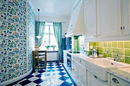 Design de bucătărie în stil retro - exemple de fotografii de interior (proiectare) Design de bucătărie în stil retro - exemple de fotografii de interior