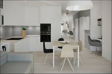 Design-o bucătărie mică (mici) Proiectarea o mică bucătărie