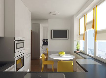 Design-o bucătărie mică (bucătărie) Proiectarea o mică bucătărie