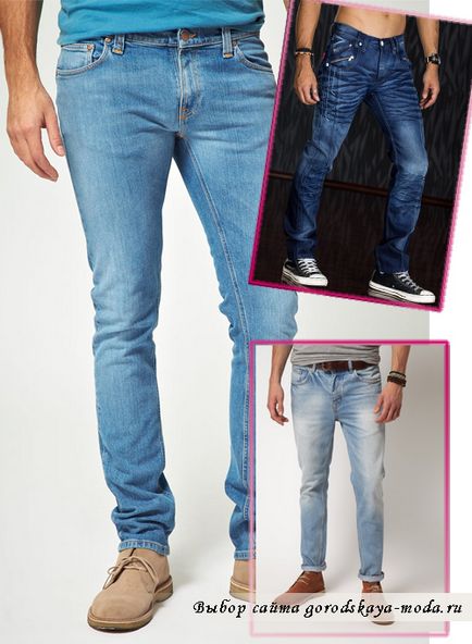 blugi bărbați îngustat, moda urban (bărbați) blugi bărbați îngustat, moda urban