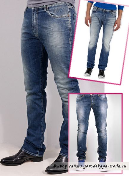 blugi bărbați îngustat, moda urban (blugi) blugi bărbați îngustat, moda urban