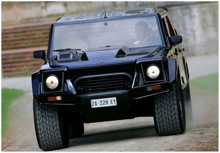 Jeep lamborghini fotografii LM002, pret (foto) Jeep lamborghini LM002 fotografie, pret