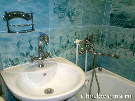 O baie renovata amenajat cu gresie - baie miracol lagună (reparații) O baie renovata amenajat cu gresie - baie miracol lagună