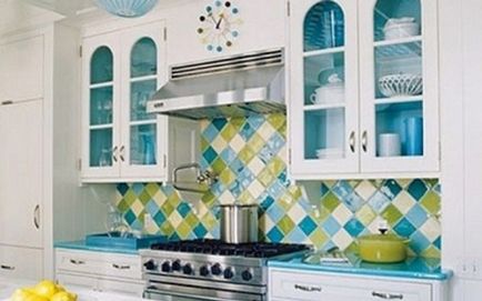 Șorț de bucătărie - idei foto, design interior (design interior) Șorț de bucătărie - idei foto, design interior