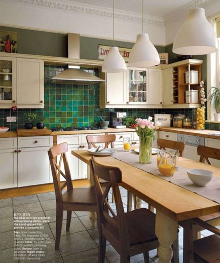 Șorț de bucătărie - idei foto, design interior (bucatarie) Șorț de bucătărie - idei foto, design interior