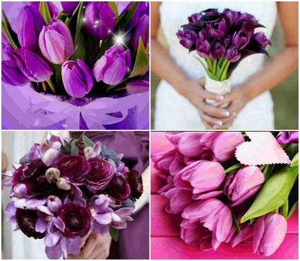 Purple buchet de mireasa - cum de a alege culori, opțiuni pentru formularea poze (mireasa) Purple buchet de mireasa - cum de a alege culori, opțiuni pentru formularea, fotografii