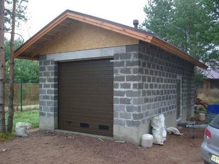 Garaj de argilă expandată cu mâinile lor (garaj) Garaj de argilă expandată cu mâinile lor