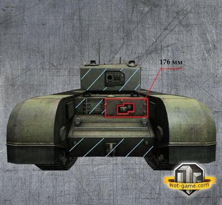 Hyde tank premiumnyh grele Churchill 3 (Churchill) Hyde tank greu premiumnyh Churchill 3