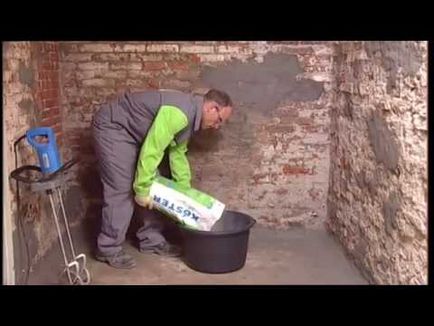 Hidroizolarea din interiorul pivniță (pivniță cu mâinile lor) Hidroizolarea din interiorul pivniță
