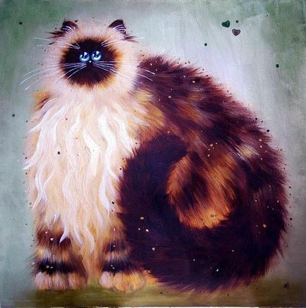 Eyed pisica artist kim haskins (kim haskins) Eyed pisica artist Kim Haskins