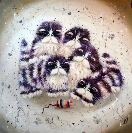Eyed pisica artist kim haskins (kim haskins) Eyed pisica artist Kim Haskins