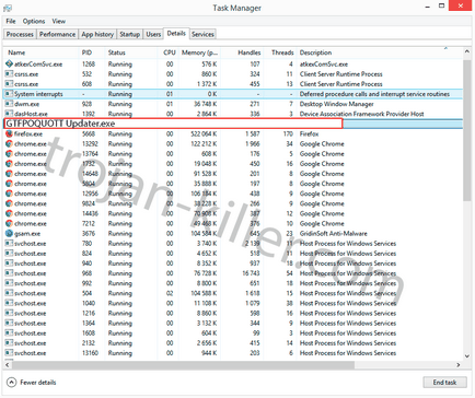 Gtfpoquott (dnsunlocker) - Manual de Eliminare (dnsunlocker) Gtfpoquott (dnsunlocker) - Ghid pentru indepartarea