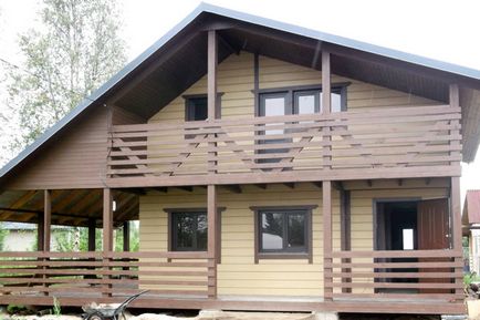 Imitație cherestea fotografie finisaj exterior, regulile de lucru (lemn) Imitație cherestea fotografie finisaj exterior, regulile de lucru
