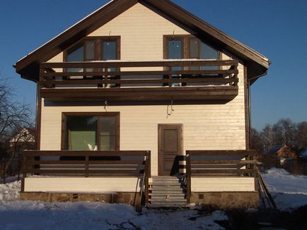 Imitație cherestea fotografie finisaj exterior, regulile de lucru (simulare) Imitație cherestea fotografie finisaj exterior, regulile de lucru
