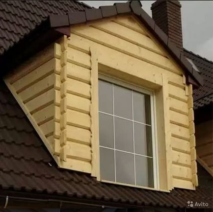 Imitație de fotografii fascicul de finisaj exterior, regulile de lucru (fotografii) Imitație cherestea fotografie finisaj exterior, regulile de lucru