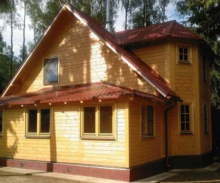 Imitație cherestea fotografie finisaj exterior, regulile de lucru (de finisare) Imitație cherestea fotografie finisaj exterior, regulile de lucru