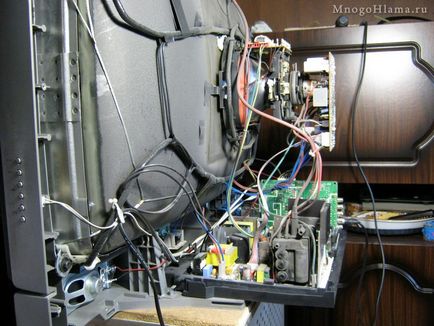 Imaginea TV este întinsă pe orizontală (imagine) Imaginea TV este întinsă pe orizontală