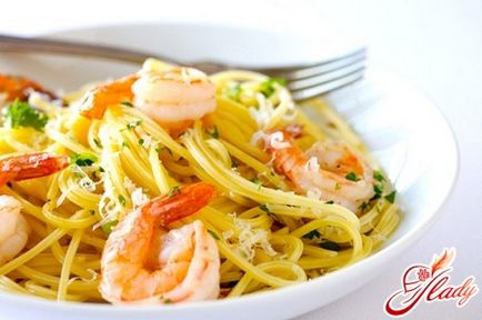 Cum să se pregătească o pasta de fructe de mare (creveți) (creveți) Cum să se pregătească o pasta de fructe de mare (creveți)