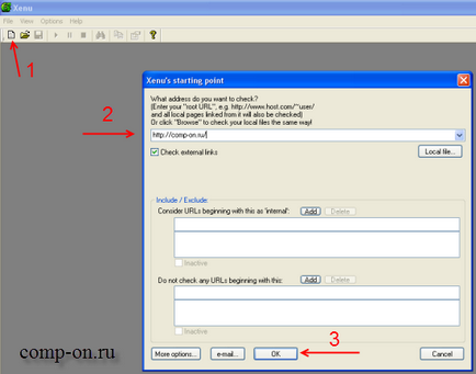 Cum de a verifica site-ul pe link-uri sparte (Xenu) Cum de a verifica site-ul pe link-uri sparte