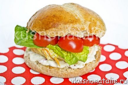 Cum chikenburger la domiciliu (do) Cum chikenburger la domiciliu