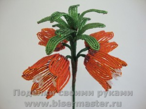 Cum sa faci Beaded Fritillaria coroana imperială sau regală, margele master