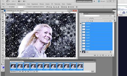 Cum sa faci zăpadă care se încadrează în Photoshop (care se încadrează) Cum sa faci zăpadă care se încadrează în Photoshop