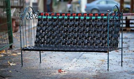 Cum de a face o bancă grădină din pat vechi (banc de gradina) Cum de a face o bancă grădină din pat vechi