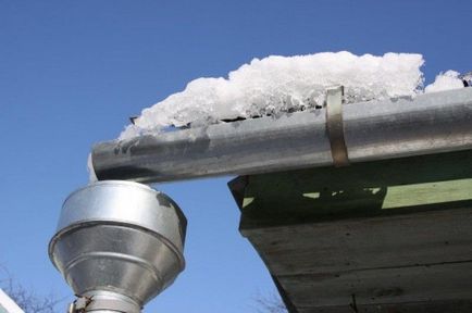 Cum sistem de jgheaburi cu propriile lor de calcul și instalarea de drenaj mâini (lor) Cum sistem de jgheaburi cu propriile lor de calcul și instalarea de scurgere mâini