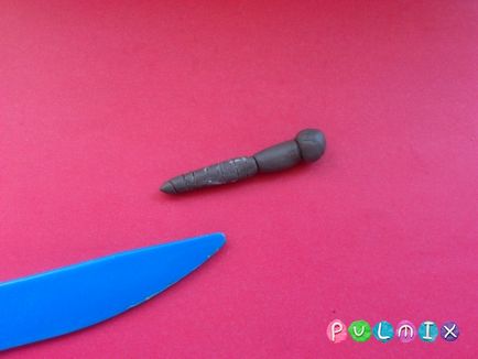 Cum de a sculpta un fluture facut din plastilină în etape (Datorită o lecție excelent) etape fluture orb plastilină