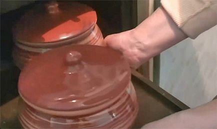 Cartofi în ghivece cu carne în cuptor (ardei) Cartofi în oala cu carnea în cuptor
