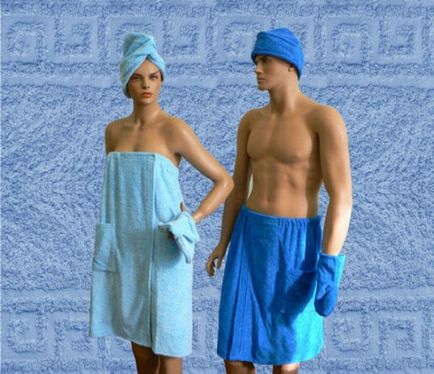 Kilt pentru baie si sauna (uscare rapidă uscat) Kilt pentru baie și saune